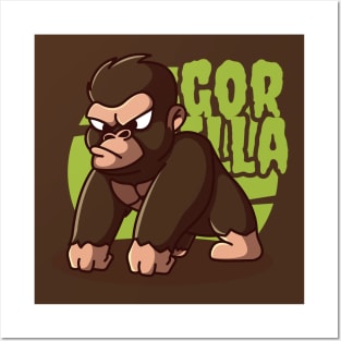 Gorilla Posters and Art